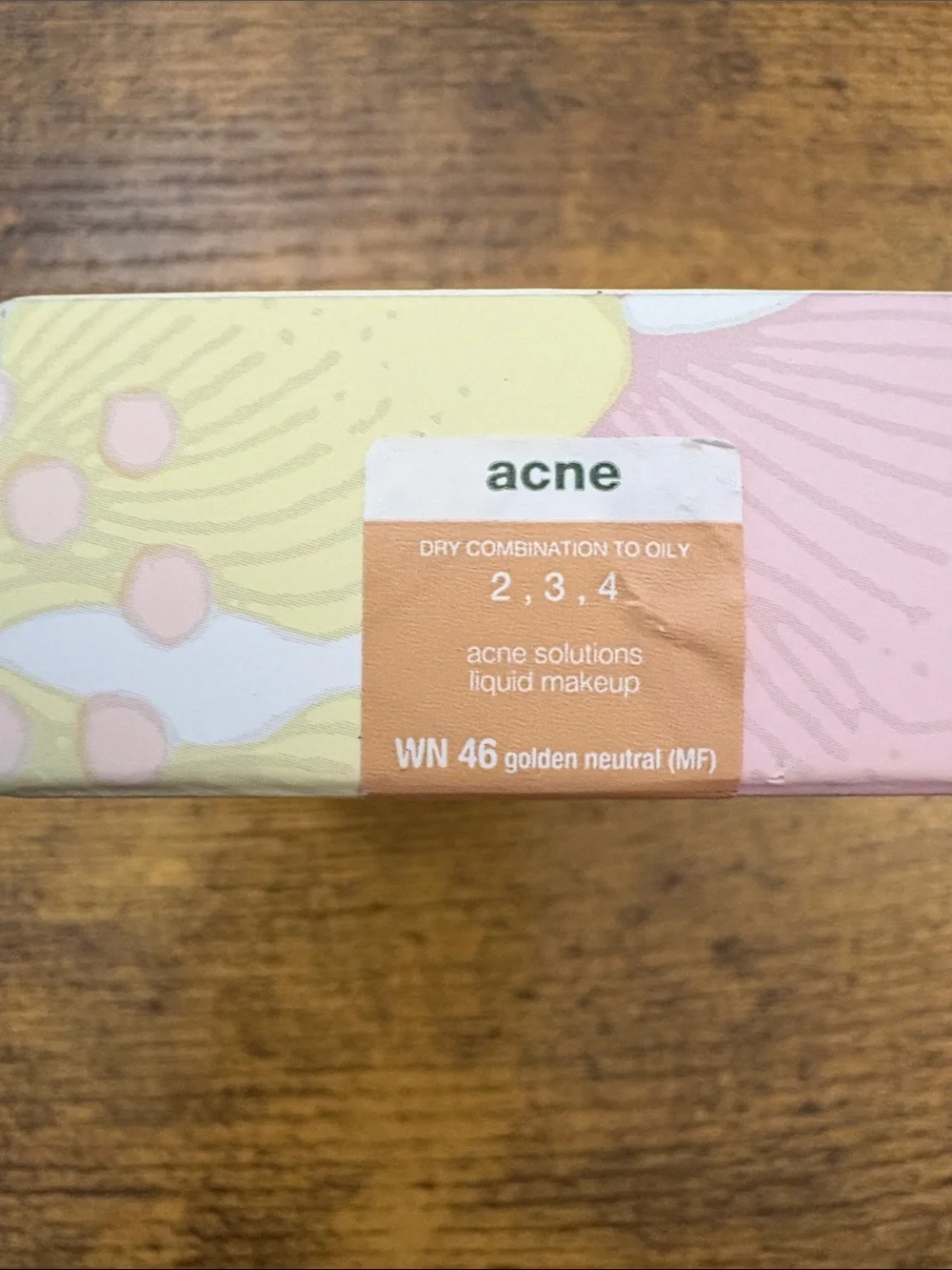 Clinique Acne Solutions makeup WN46 Golden Neutral NEW